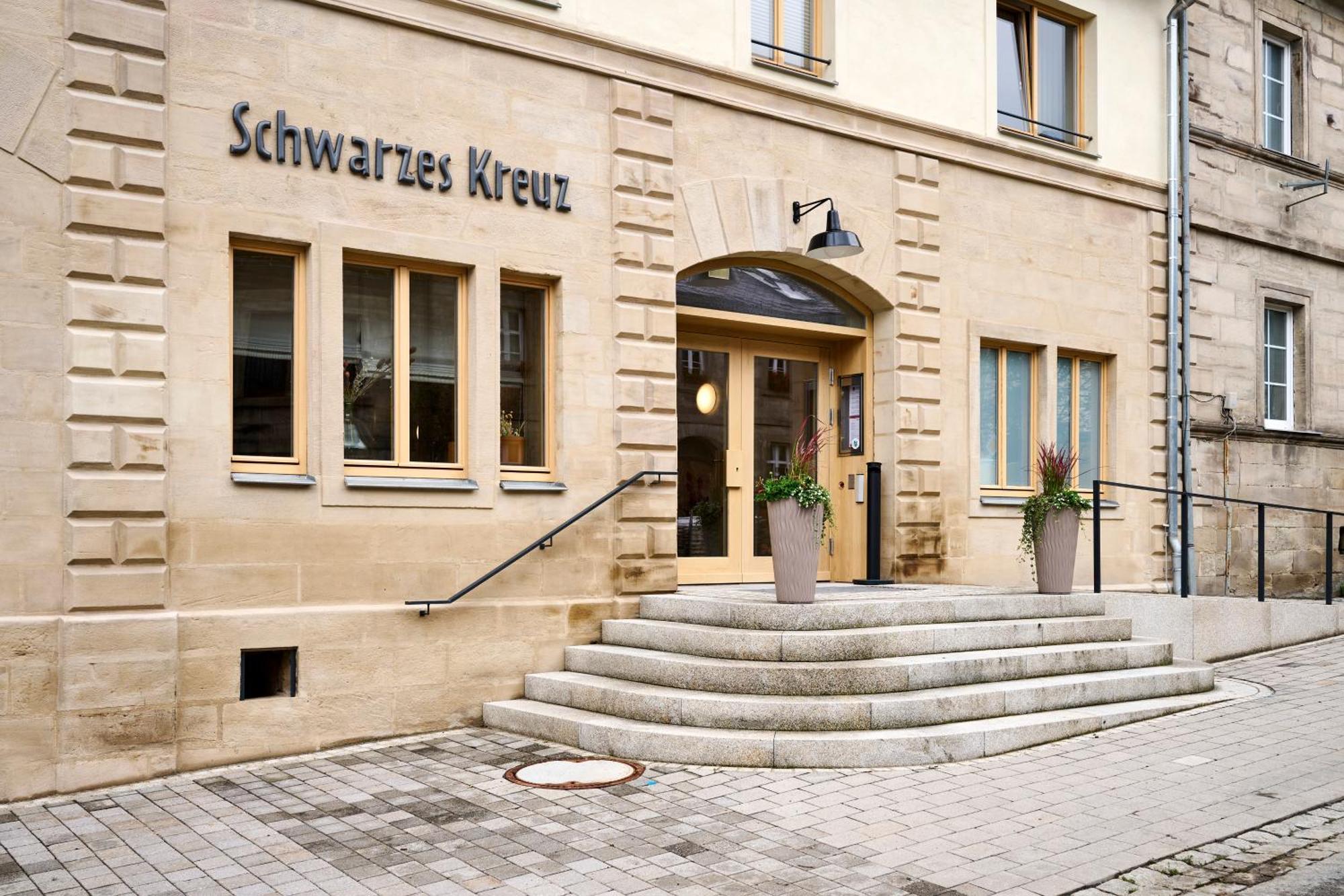 Schwarzes Kreuz Gasthaus Pension Teuschnitz Eksteriør bilde